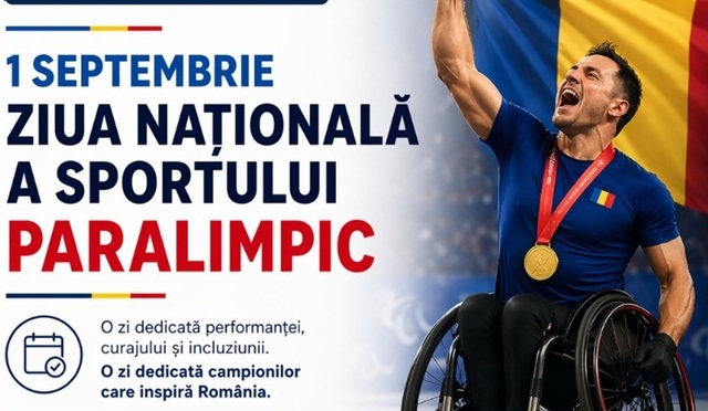 1 septembrie, Ziua Naţională a Sportului Paralimpic: Legea adoptată de Parlamentul României