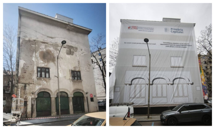 Ciprian Ciucu anunță concesionarea clădirilor Primăriei București pentru salvarea prin investiții private; protejarea temporară cu meșuri conforme arhitecturii