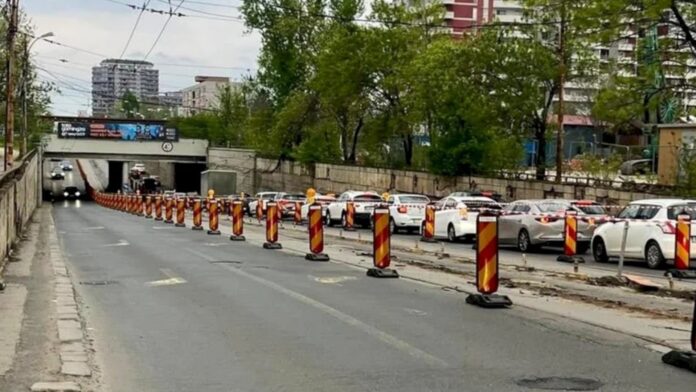 Cum s-a ajuns la haosul de trafic de pe Bulevardul Ion Mihalache: două șantiere simultane, M6 și linia de tramvai