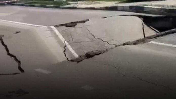 Drum prăbușit la Techirghiol: primarul spune că podul vechi de 70–90 de ani și-a depășit durata de viață