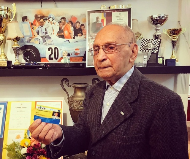 FRAS: Etapa a 5-a a Campionatului Național de Viteză în Coastă se va numi Trofeul Sinaia – In Memoriam Marin Dumitrescu / Dumitrescu ocupă un loc important în istoria automobilismului românesc, cu peste 30 de titluri de campion