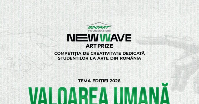 Fundația Bog’Art oferă premii de 10.000 de euro la NEW WAVE Art Prize, ediția 2026: Inteligența artificială, temă de concurs pentru studenții la arte