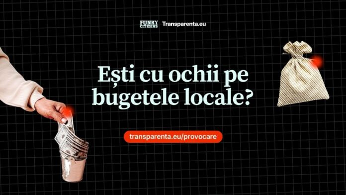 Funky Citizens lansează proiectul „Cu ochii pe bugetele locale 2026”