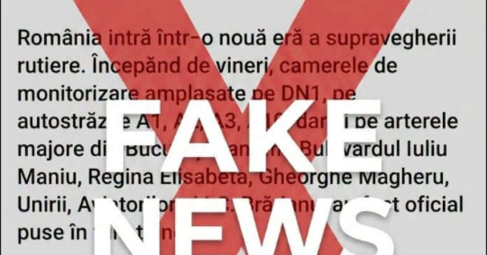 „Generează panică și neîncredere”. MAI demontează un fake news despre monitorizarea integrală a traficului