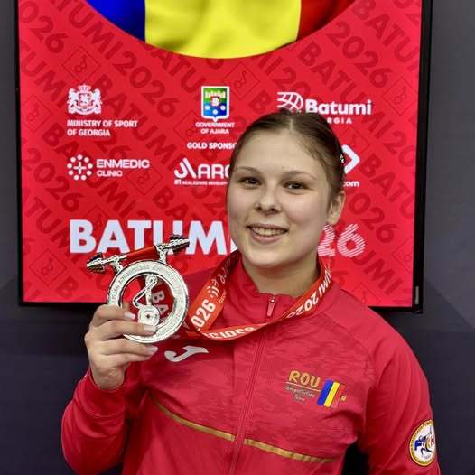 Haltere: Andreea Cotruța, medalie de argint la stilul smuls, la Campionatele Europene din Georgia