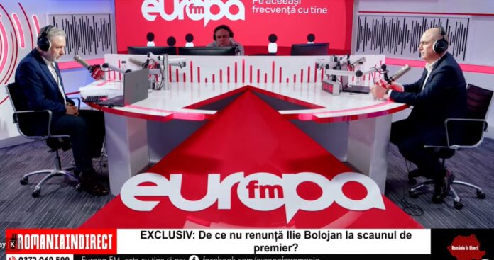 Ilie Bolojan, rugat la radio să transmită un mesaj președintelui. Replica sa l-a făcut pe moderator să râdă