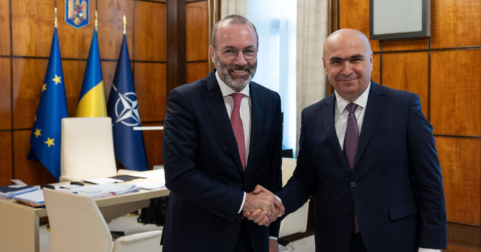 Manfred Weber critică PSD și îl laudă pe Bolojan: „Social-democrații s-au îndepărtat de angajamentele pro-europene”