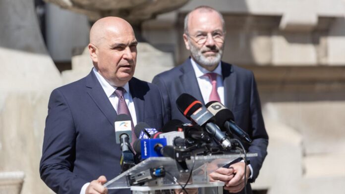 Manfred Weber, mesaj de susținere pentru Ilie Bolojan: „Salut curajul de a-și continua mandatul”. Președintele PPE critică dur PSD