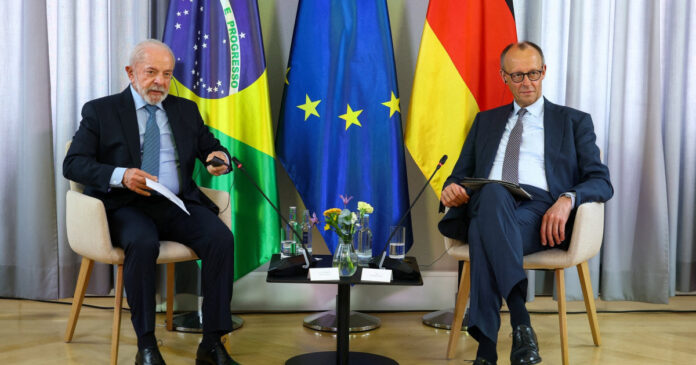 Merz și Lula promovează acordul UE-Mercosur, criticând indirect unilateralismul lui Trump