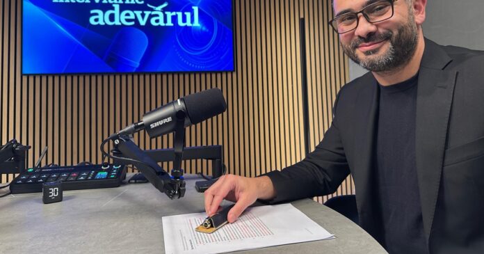 Ministrul Muncii, Florin Manole, participă la „Interviurile Adevărul” pentru a discuta criza politică și sistemul de pensii