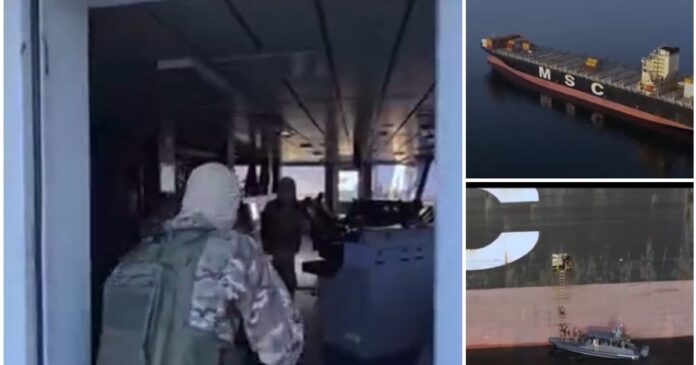 Momentul capturării a două nave de către Gărzile Revoluției din Iran în Strâmtoarea Ormuz; Libanul solicită prelungirea armistițiului cu Israelul