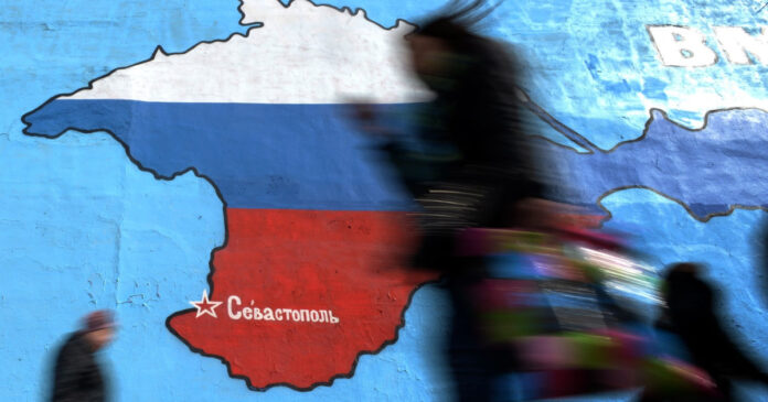 Operațiuni de minare rusești de-a lungul litoralului Crimeei pentru a contracara o potențială debarcare amfibie ucraineană