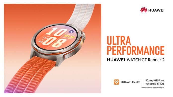 Performanță, confort și precizie: HUAWEI WATCH GT Runner 2 – Ceasul care îți oferă date științifice despre fiecare alergare