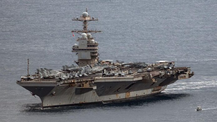 Portavionul USS Gerald Ford stabilește record pentru cea mai lungă misiune de luptă post-Vietnam, depășind 300 de zile pe mare