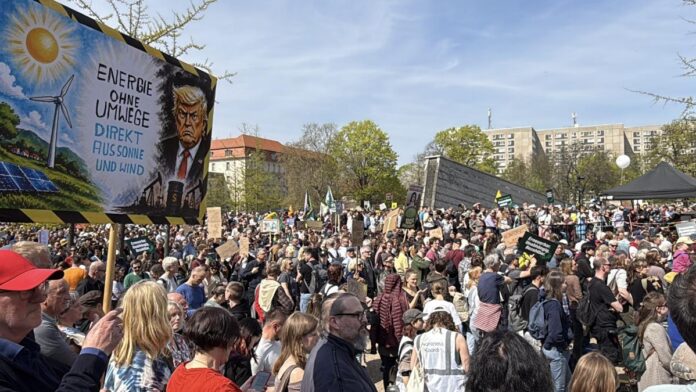 Proteste masive în Germania împotriva politicilor energetice guvernamentale