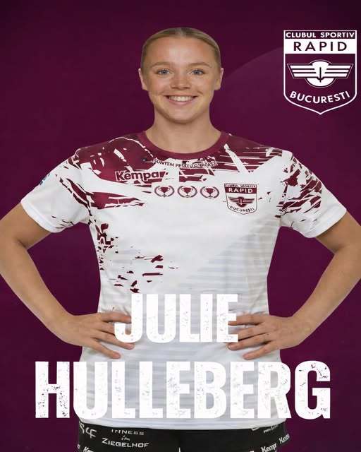 Rapid Bucureşti anunţă transferul handbalistei norvegiene Julie Hulleberg pentru sezonul 2026-2027