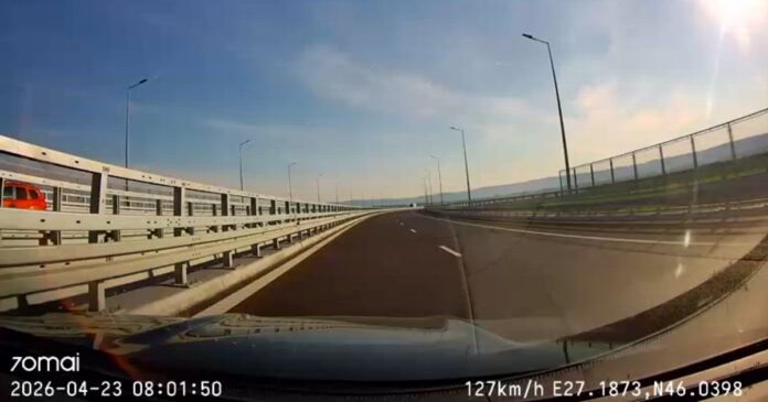 Șofer de 75 de ani, oprit după 22 km pe contrasens pe A7: incident grav pe autostradă