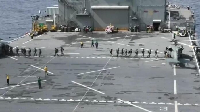 SUA interceptează și sechestrează petrolier cu țiței iranian în Oceanul Indian, înainte de expirarea armistițiului