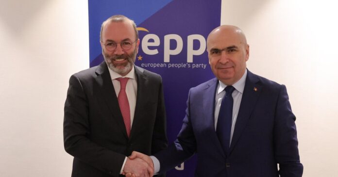Susținere europeană pentru premierul Ilie Bolojan în plină criză politică: Manfred Weber, liderul PPE, l-a felicitat pentru „rezultatele obținute în timp record”
