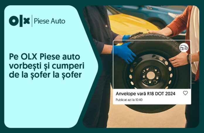Târgul Digital OLX de Piese și Anvelope începe astăzi – Oferte exclusive pentru piese auto, anvelope și componente agricole