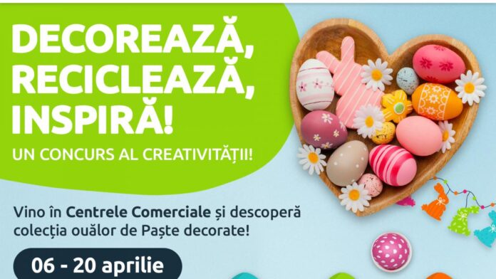 Touch Agency lansează a treia ediție a campaniei „Decorează, reciclează, inspiră!” pentru cele 9 centre Ceetrus