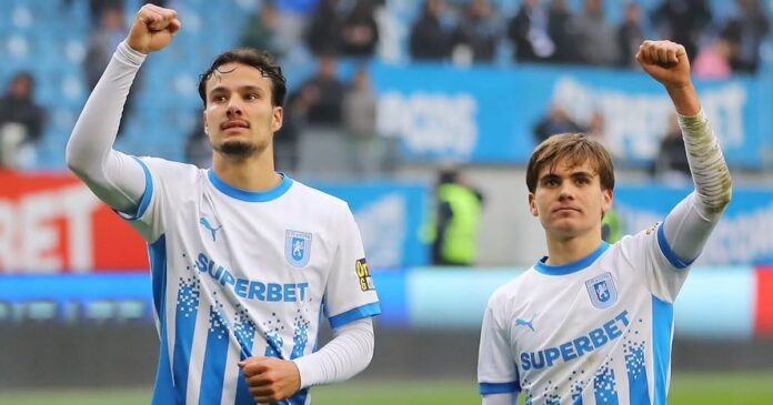 Universitatea Craiova pune capăt visului Rapidului de a deveni campioană, lupta pentru titlu continuă între două echipe