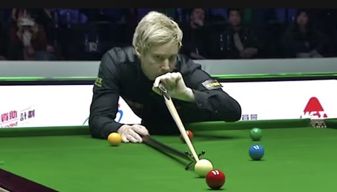 VIDEO Gafă incredibilă la Campionatul Mondial de snooker: Neil Robertson îi face cadou un joc adversarului și va fi amendat