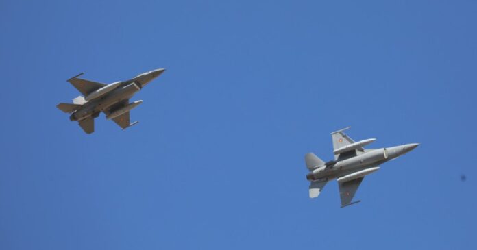 Atac cu drone în apropierea României: reacție rapidă cu avioane F-16 de la Baza 86 Aeriană Borcea
