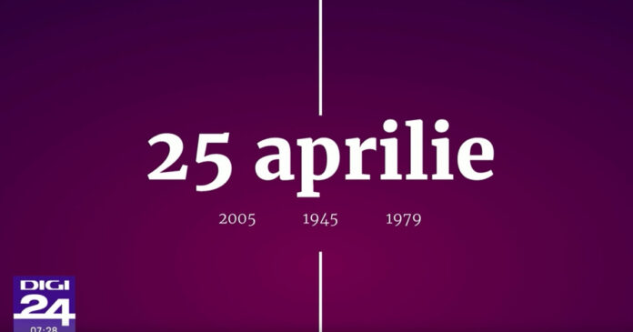 Digistoria – Cele mai importante evenimente istorice petrecute pe 25 aprilie