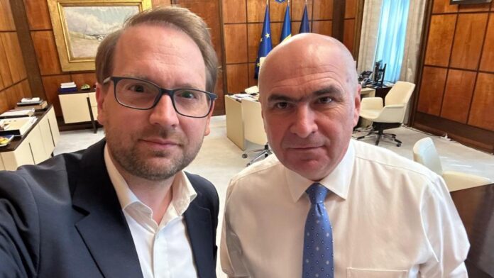 Dominic Fritz publică un selfie cu Ilie Bolojan după ședința de la Cotroceni: USR refuză o guvernare cu PSD