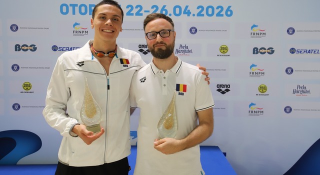 Federația Română de Natație și Pentatlon Modern a premiat excelența în 2025: David Popovici, desemnat sportivul anului, iar Adrian Rădulescu, antrenorul anului