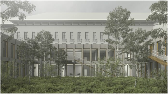 FOTO | Cum ar putea să arate Fabrica de Bere Bragadiru, cândva o bijuterie de arhitectură industrială, azi doar o carcasă de cărămidă abandonată