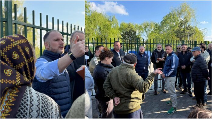 FOTO | Hopincă a discutat cu bucureștenii din zona Creangă despre problemele locale. „Ce spun oamenii va intra în lucru”