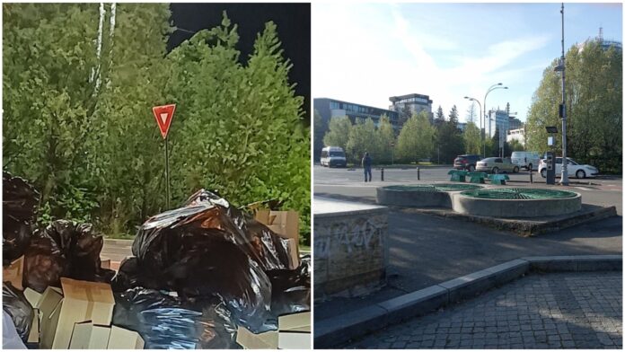 FOTO | Miracolul de luni dimineață de la stația de metrou Aviatorilor. Munții de gunoi cu care se obișnuise deja toată lumea au dispărut, în sfârșit!