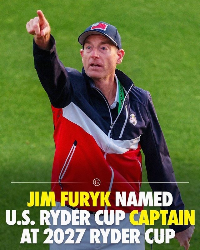 Golf: Jim Furyk, numit căpitan al echipei SUA pentru Ryder Cup 2027