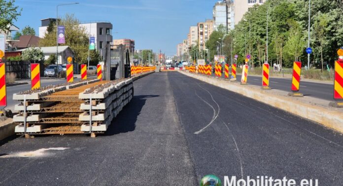 Încep lucrările la primul tronson de linie de tramvai de pe Prelungirea Ghencea. Primele materiale au fost aduse în șantier