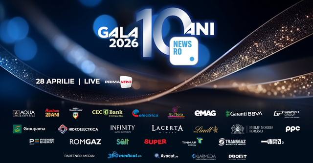 News.ro a premiat, la 10 ani de la înființare, profesionalismul și responsabilitatea: Fondatorul agenției de presă subliniază că oamenii remarcabili trebuie scoși în față, premiați și aplaudați – Lista laureaților (FOTO, VIDEO)