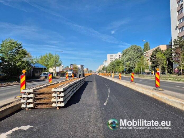 Primul tronson nou-nouț de linie de tramvai din București, după 30 de ani. Au început lucrările pe Prelungirea Ghencea, pe unde va ajunge tramvaiul 41