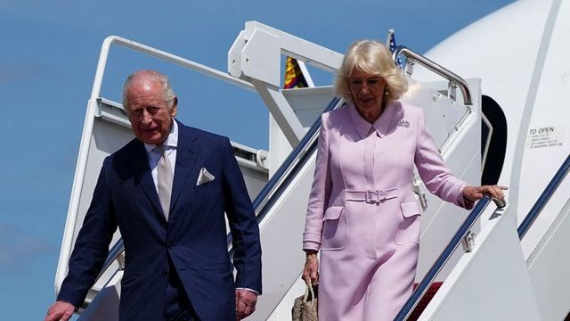 Regele Charles, însoțit de regina Camilla, a sosit în prima sa vizită de stat în SUA
