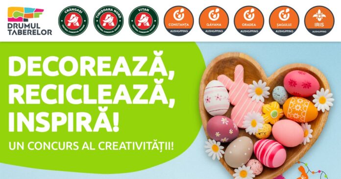 Touch Agency semnează a III-a ediție a campaniei „Decorează, reciclează, inspiră!” pentru cele 9 centre Ceetrus