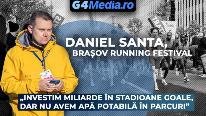 VIDEO | „Alergarea nu mai e un sport de nișă”, spune Daniel Santa, organizator Brașov Running Festival / De la „nebunii orașului” la fenomenul care vindecă societatea